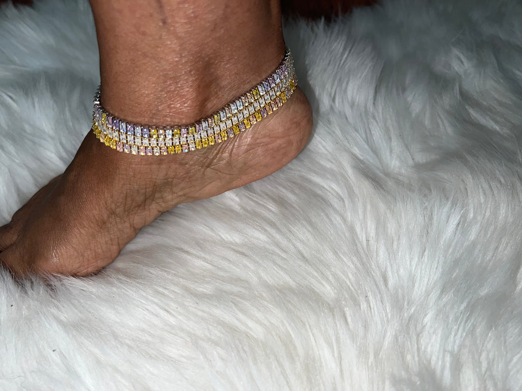 CRYSTAL ANKLE BRACELET