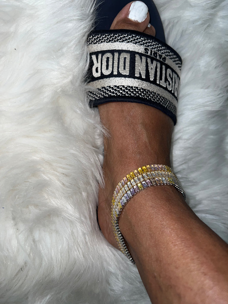 CRYSTAL ANKLE BRACELET